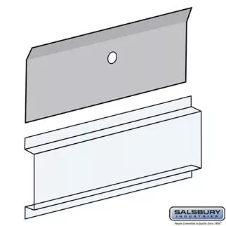 SalsburyIndustries 3697 Card Holder Clear Plastic For 4B Plus Horizontal Mailbox Door