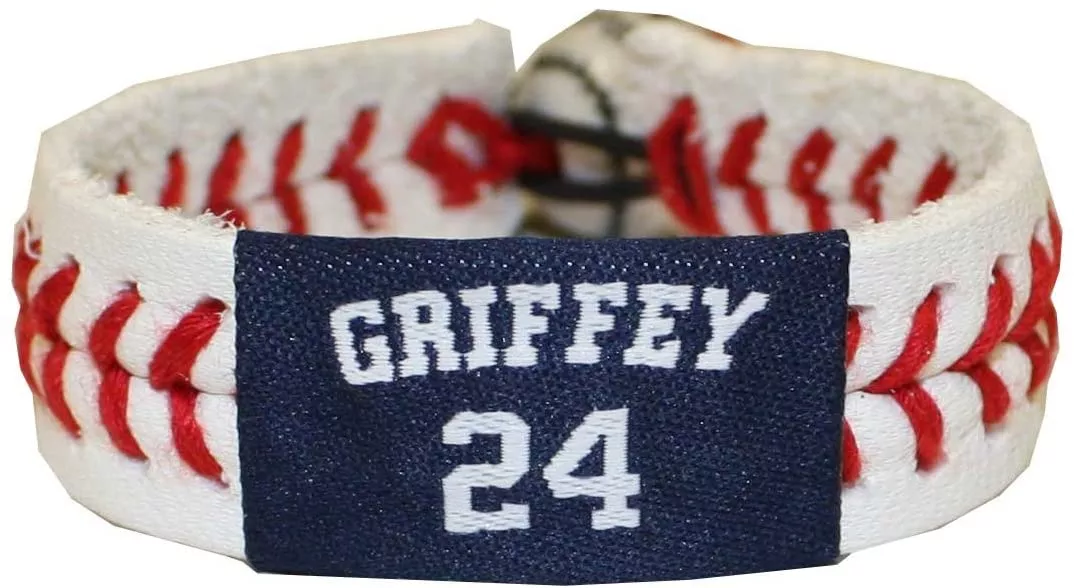 Seattle Mariners Bracelet Classic Baseball Ken Griffey Jr CO - Gamewear