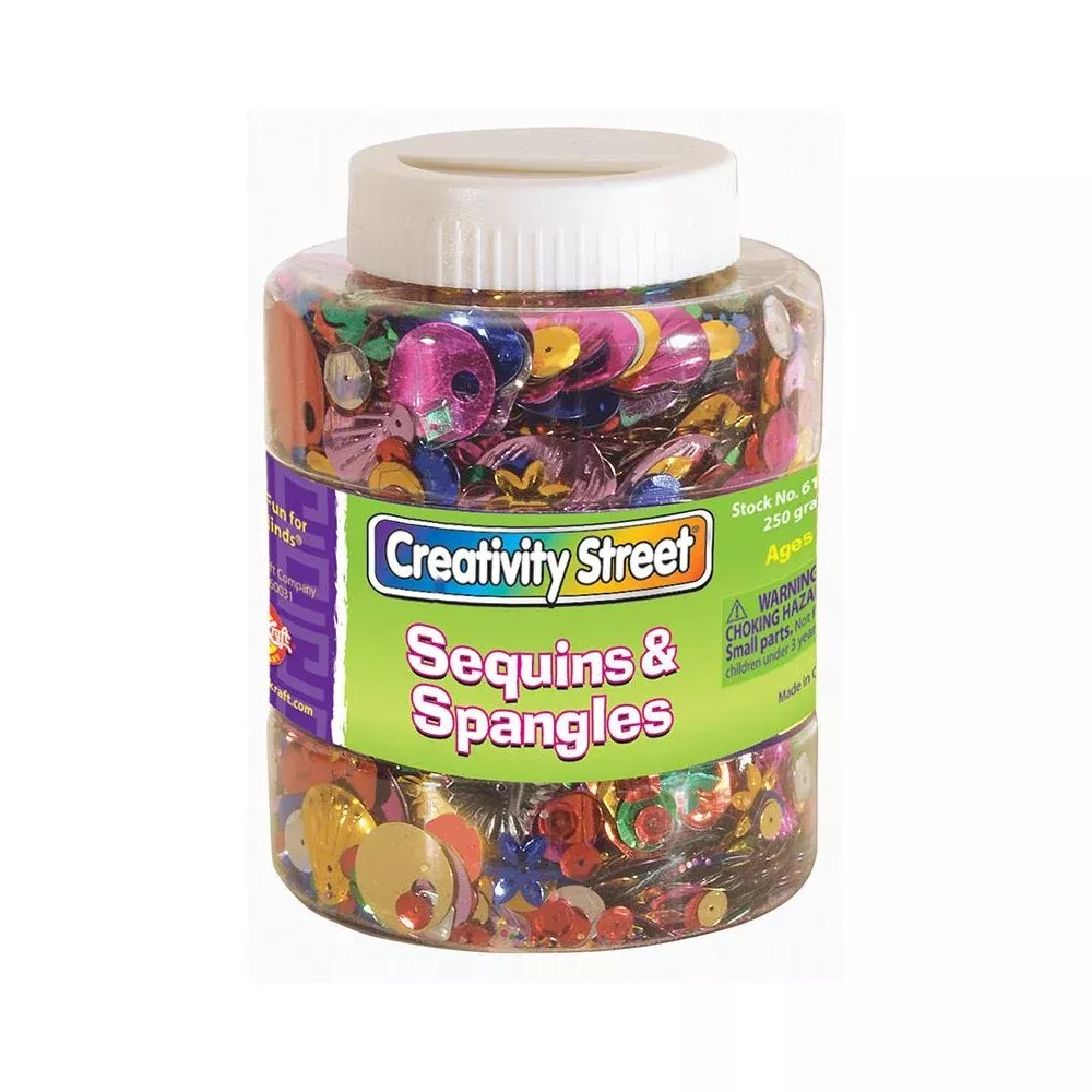 SHAKER JAR SEQUINS & SPANGLES - PACON CORPORATION