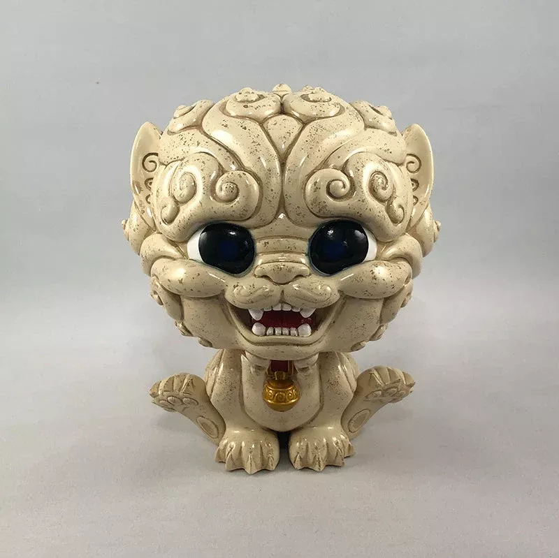 Shi-Shi the Tiny Guardian 6-inch Resin Statue - Stone Edition