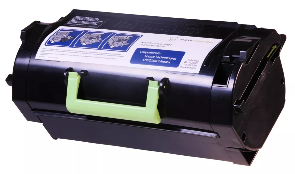 Source Technologies Black OEM MICR Toner for ST9730 Printer, 17K Page Yield | STI-204065H