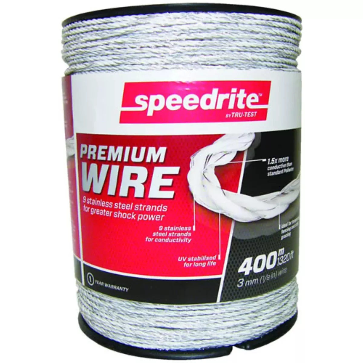 Speedrite - 9 Strand Premium Wire 1320' - White