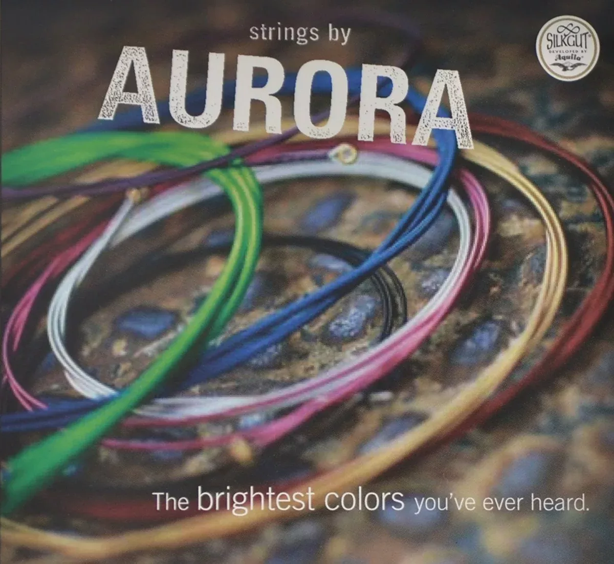 Strings by Aurora UKULELE Tenor (GCEA, Silkgut) - White