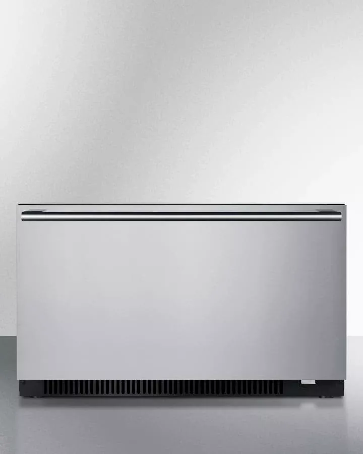 Summit Appliance SPHC30 30-Inch Wide Convertible Drawer Refrigerator/Warming Cabinet - Panel-Ready Drawer Front (Panel Ready Not Included); Commercially Approved; Weatherproof; CARB Compliant