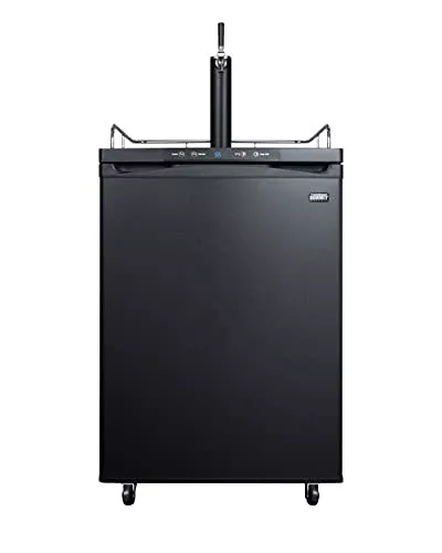 Summit SBC635M 24" Wide Beer Kegerator, Black
