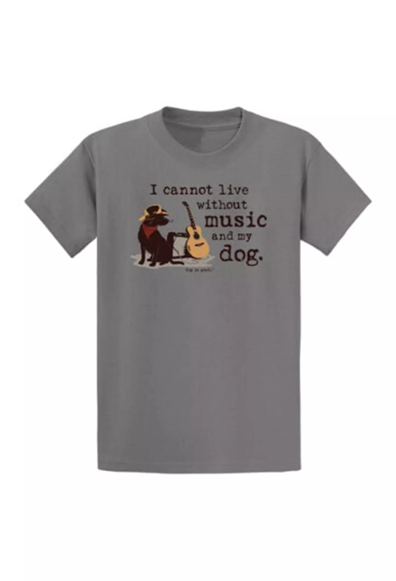 T-shirt: Music and My Dog