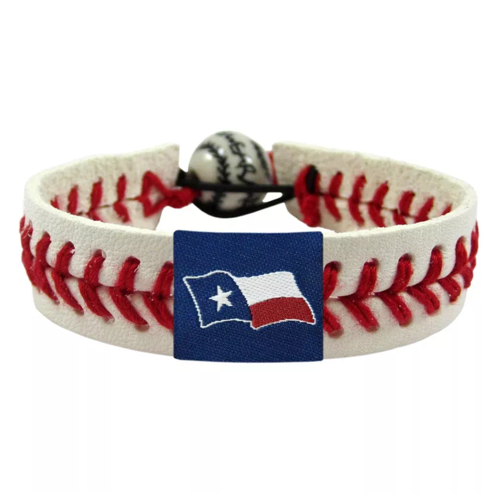 Texas Flag Bracelet Classic Baseball CO - Gamewear