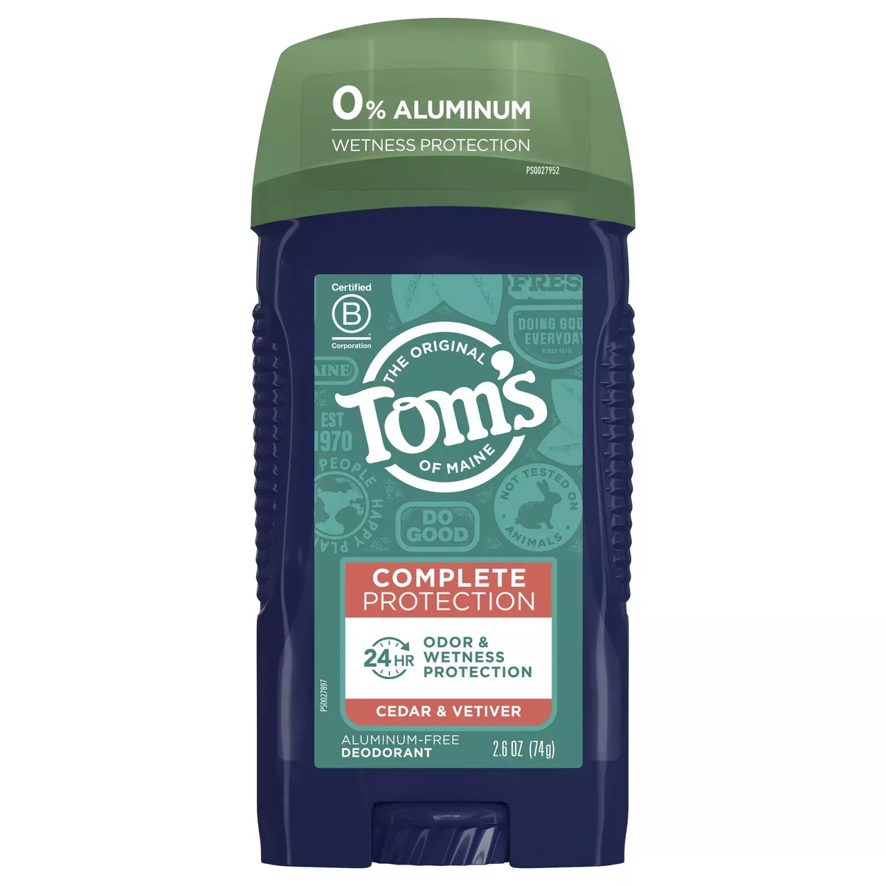Tom Cedr Vetivr Men Deod- 2.60 - Tom`S Of Maine