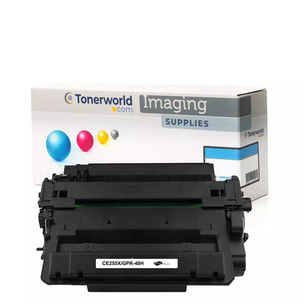 TonerWorld Compatible CE255XMICR Black Toner (High Yield)