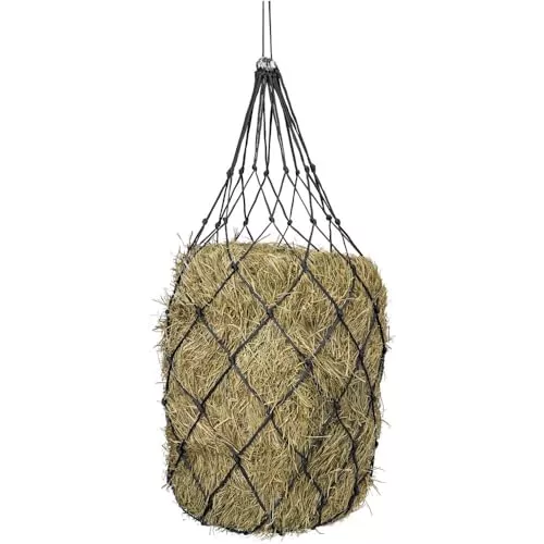 Tough 1 Poly Hay Feeder Black