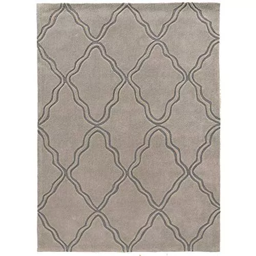 Trio Britta Grey & Smoke 8x10, Rug - Linon