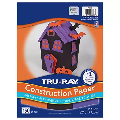 Tru-Ray Construction Paper 9x12" Halloween Assortment
