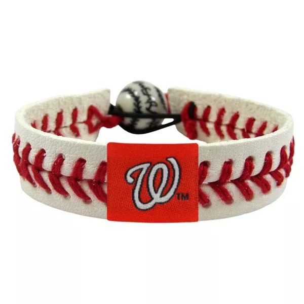 Washington Nationals Bracelet Classic Baseball CO - Gamewear