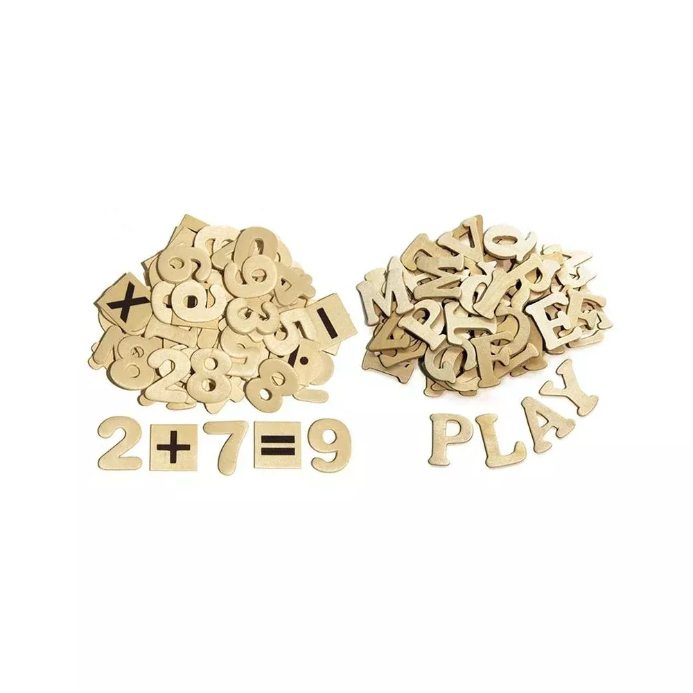 WOOD LETTERS & NUMBERS - PACON CORPORATION