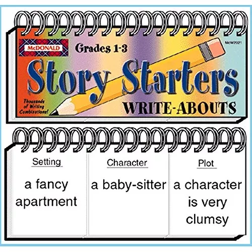 Write-Abouts Story Starters Gr 1-3 Learning Materials Reading/Language Arts Mc-W2021 Mcdonald Publishing